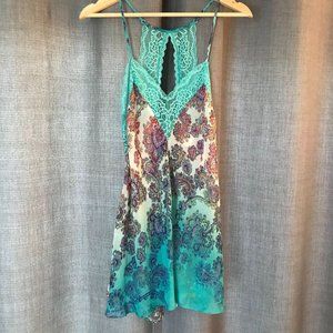 In Bloom by Jonquil chiffon paisley chemise